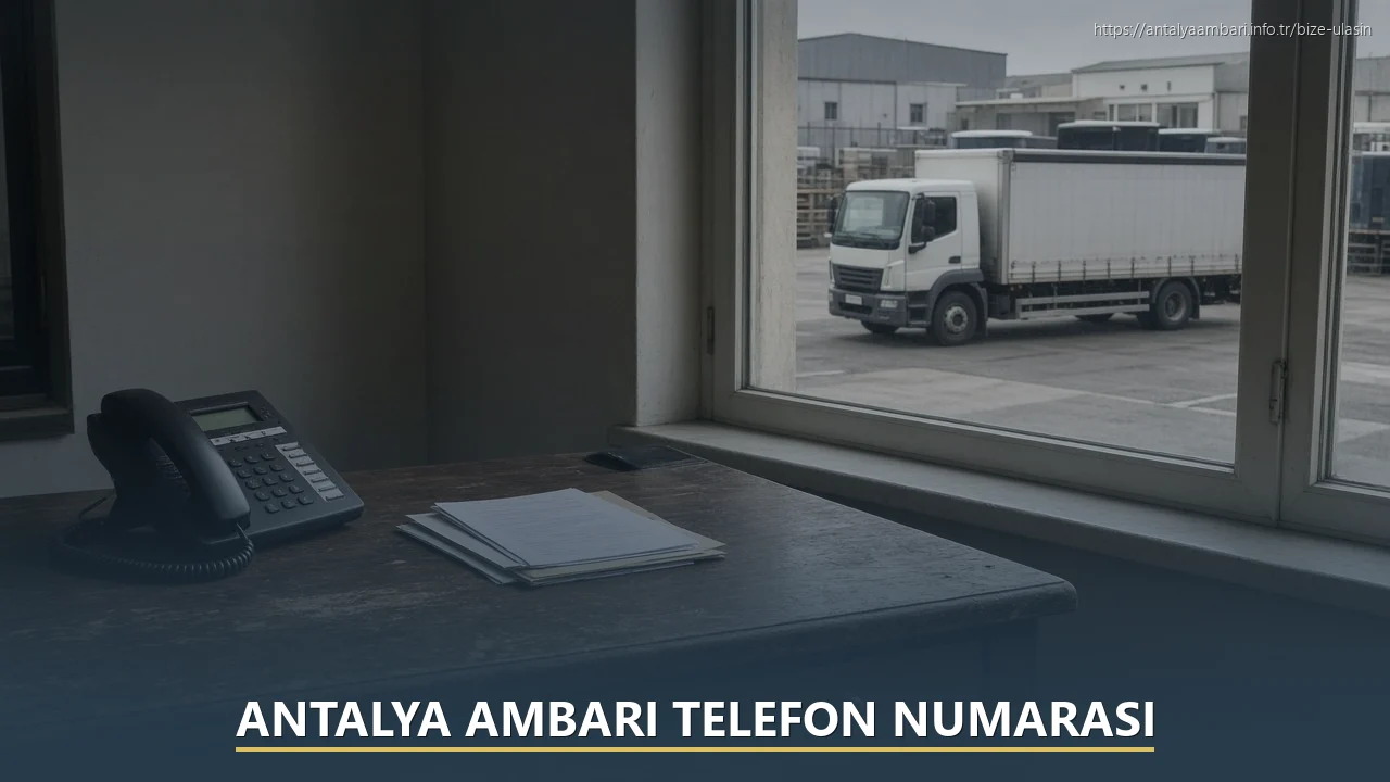 Antalya Ambarı Telefon Numarası